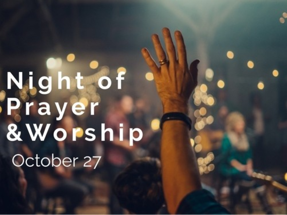 Invite people to join the prayer  worship night