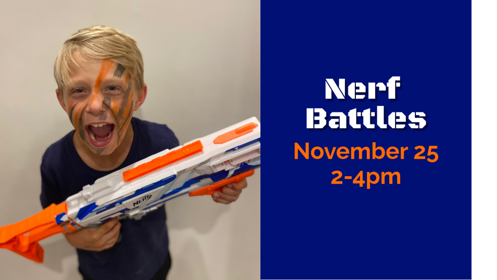 Invite Kids to the Nerf Battle event