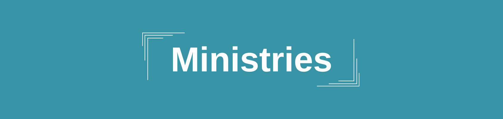 Ministries on the leadership team
